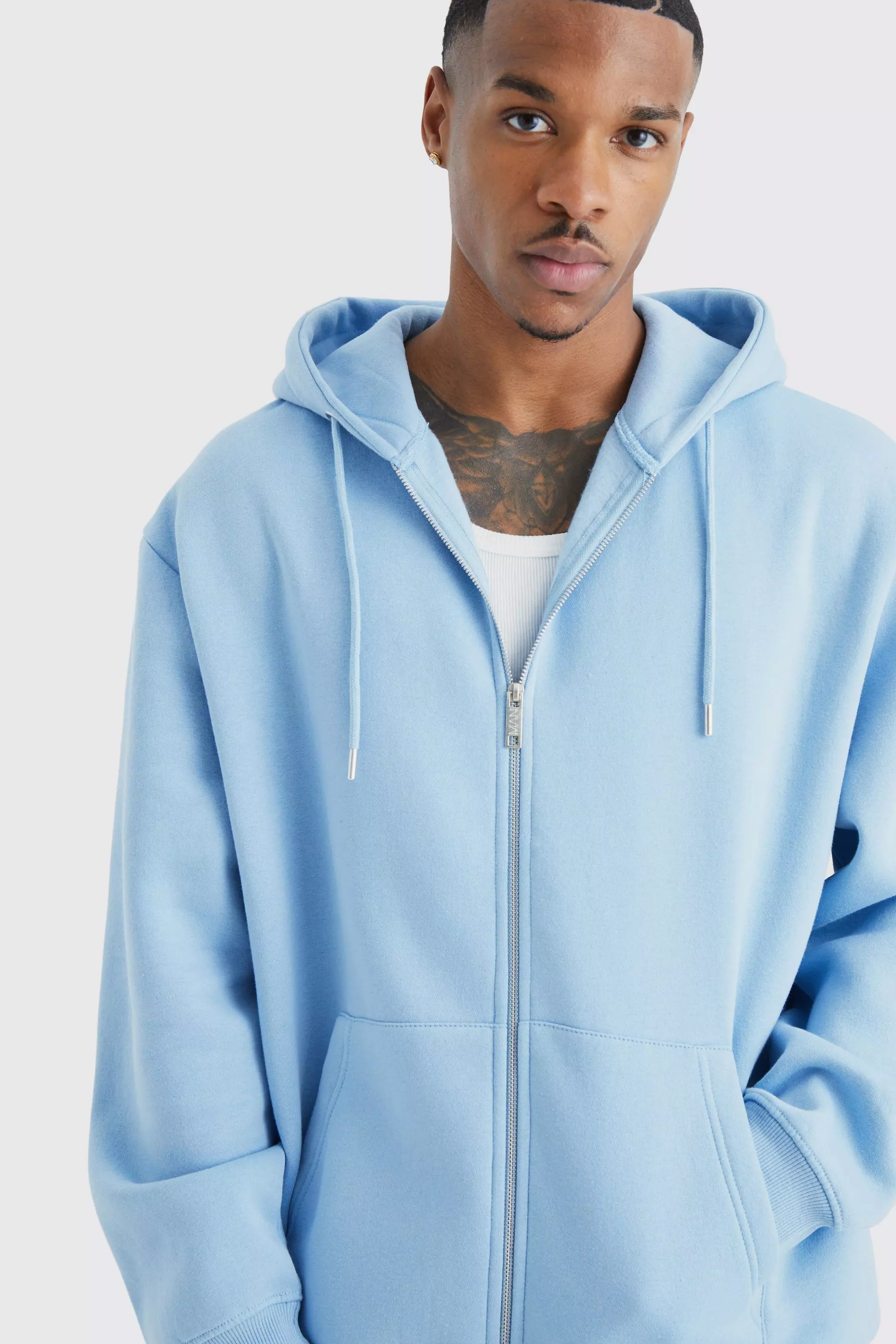 Pastel zip hot sale up hoodie